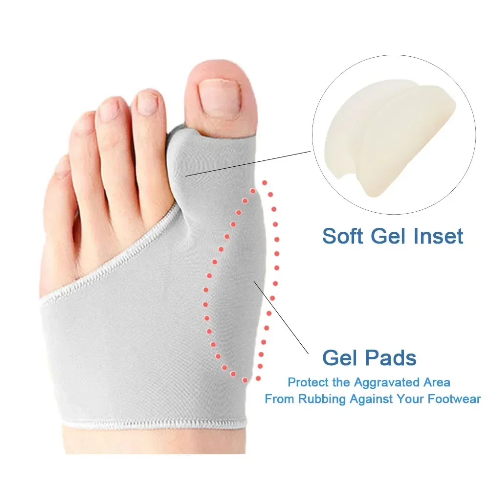 1/2Pair Toe Separator Hallux V - Ankle Brace Sock 评论和价格