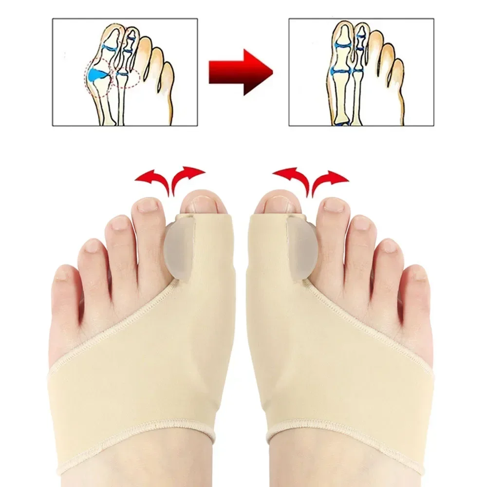 1/2Pair Toe Separator Hallux V - Ankle Brace Sock 评论和价格