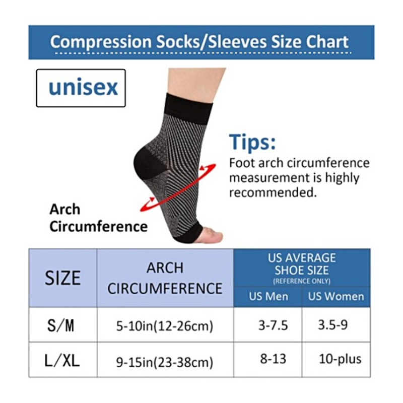 1Pair Ankle Brace Compression  - Ankle Brace Sock 评论和价格
