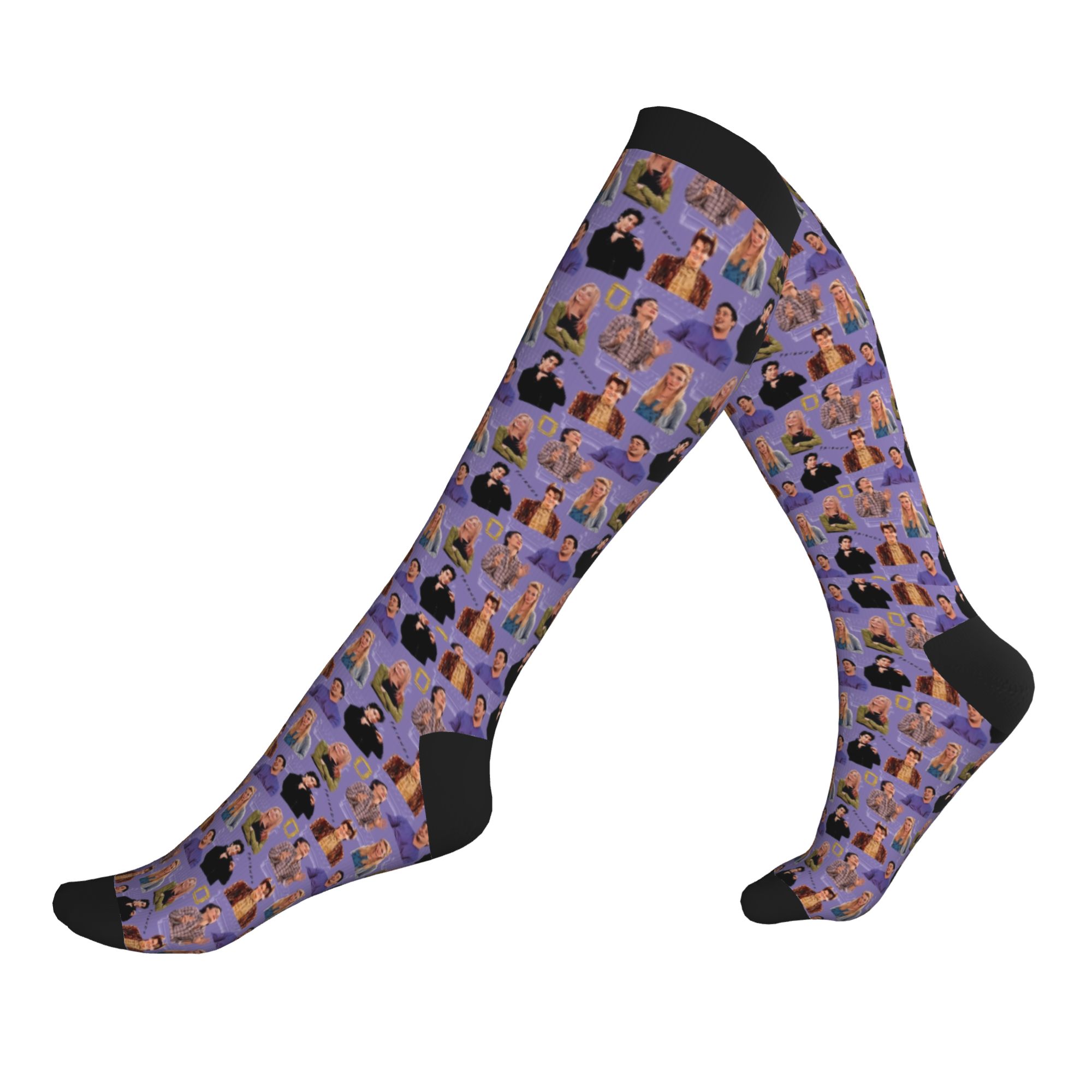 Friends Symbol Collage TV Show - No Show Sock Women 评论和价格