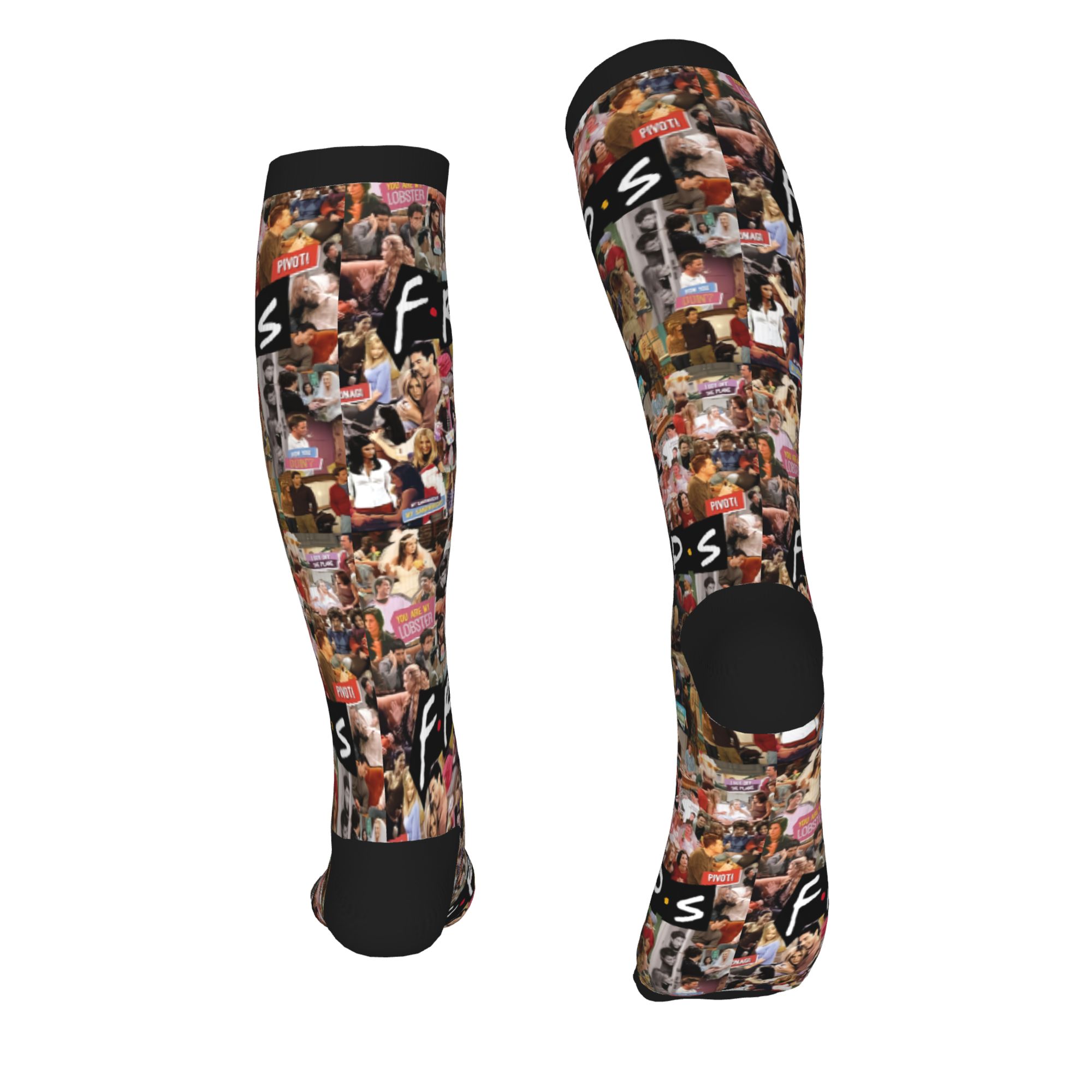 TV Show Friends Symbol Dress S - No Show Sock Women 评论和价格