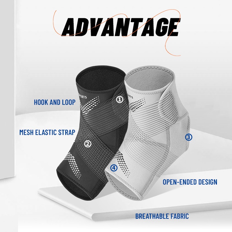 1pc Adjustable Toeless Ankle B - Ankle Brace Sock 评论和价格